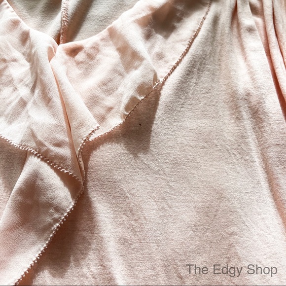 Gap | Chiffon Ruffle Front V-Neck Tank Top Blouse - Picture 7 of 7